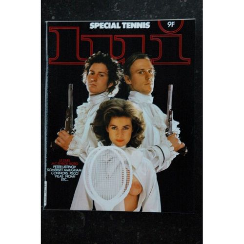 Lui 209 Juin 1981 Interview Peter Ustinov Special Tennis Belle De Service Nues Aslan