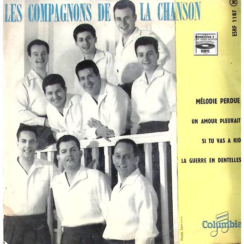 Les Compagnons De La Chanson - Mélodie Perdue - 1958