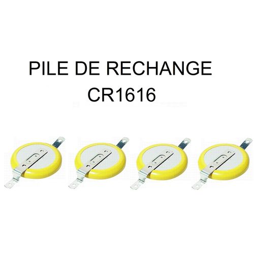 Lot 4 Piles De Rechange Cr1616 (Pokemon Rouge, Bleu, Jaune, Game Boy)