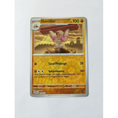 Pokémon Ouvrifier 104 / 167 Mascarade Crépusculaire Reverse