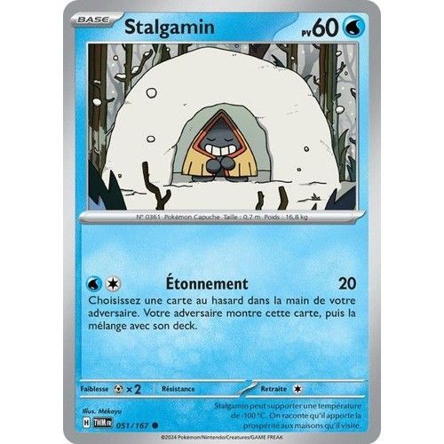 Pokémon Stalgamin 051/167 Mascarade Crépusculaire