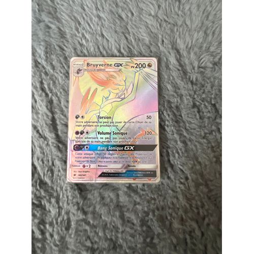Carte Pokemon Bruyverne Gx Pv200 Holographique 160/147 2017