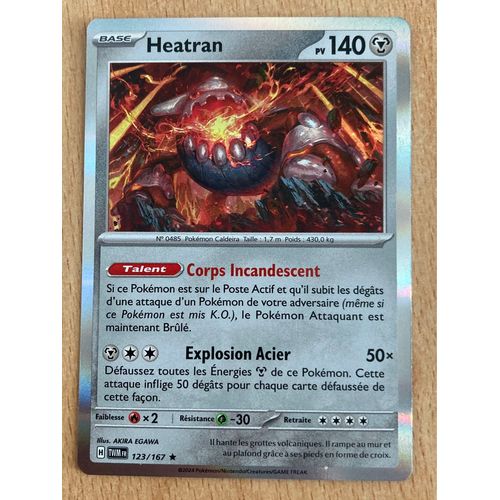 (2318) Heatran 123/167 Pokemon 
