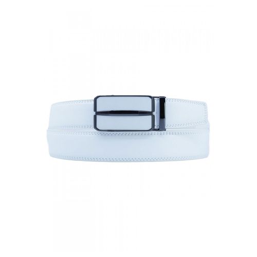 Ceinture En Cuir Blanc Homme