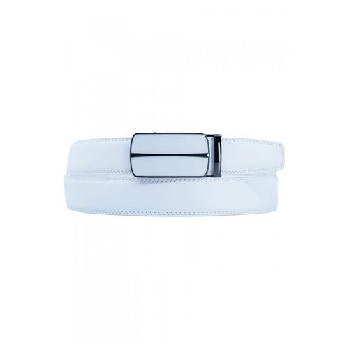 Ceinture En Cuir Blanc Homme