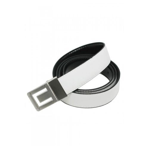 Ceinture En Cuir Blanc Homme