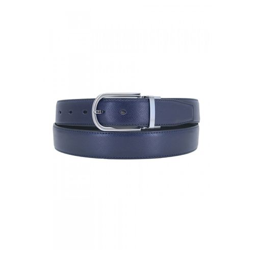Ceinture En Cuir Marine Homme