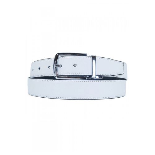 Ceinture En Cuir Blanc Homme