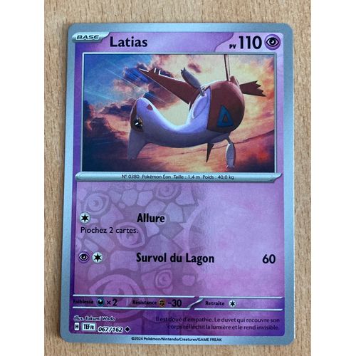 (2306) Latias 67/162 Pokemon 