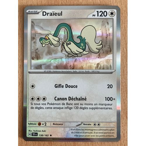 (2336) Draïeul 138/162 Pokemon 