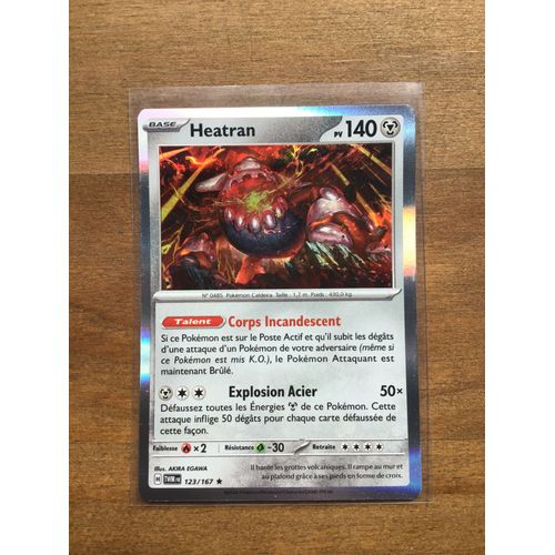 Pokemon Heatran 123 / 167 Holo