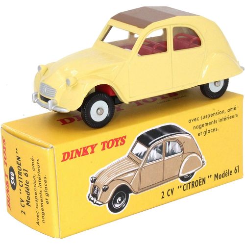 Citroen 2 Cv Modèle 1961 Dinky Toys 558-Atlas