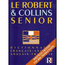 Le Robert & - Et - Collins Senior - Dictionnaire Français-Anglais, Anglais-Français