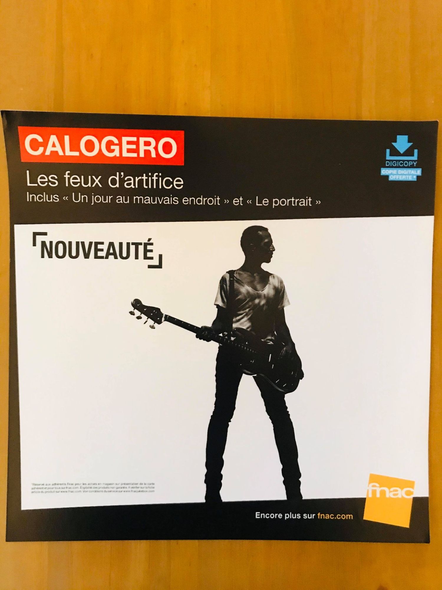 CALOGERO CD LES FEUX D'ARTIFICE EU盤 CALOGERO CD LES FEUX D'ARTIFICE EU盤 CALOGERO CD LES FEUX D