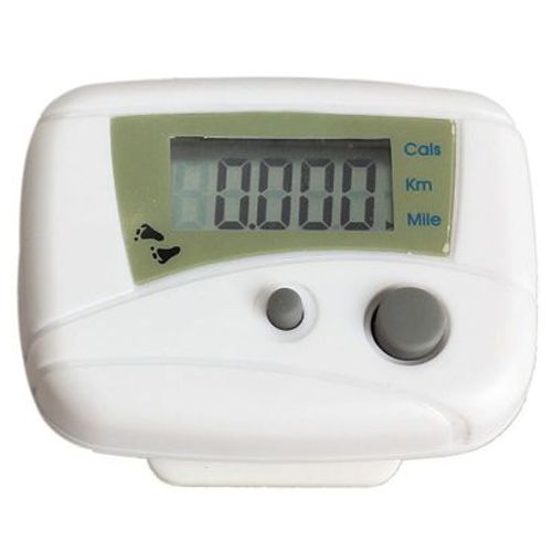 Podomètre Capteur De Mouvement Compteur Calories Et Pas - Etanche - Running Course Fitness Jogging Marche Sport - Vert Et Blanc