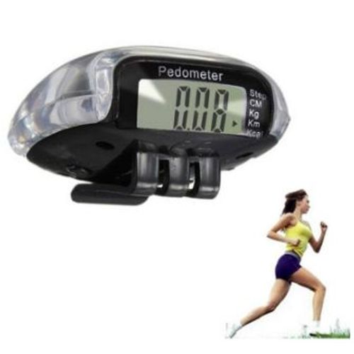 Podomètre Capteur De Mouvement Compteur Calories Et Pas - Etanche - Running Course Fitness Jogging Marche Sport - Gris