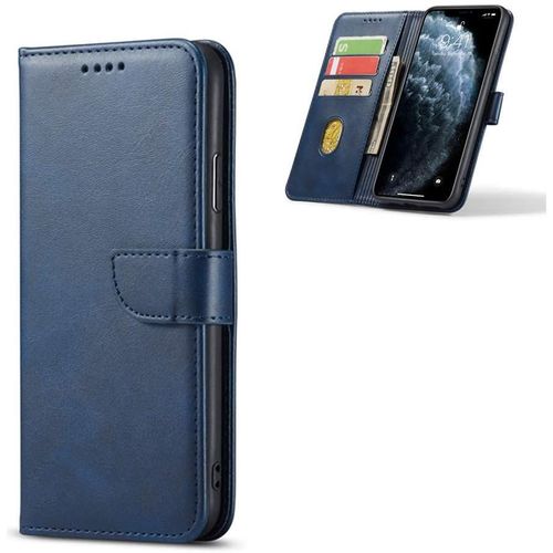 Coque Samsung S21, Etui Samsung S21, Étui Housse Coque Pour Galaxy S21 Antichoc, Portefeuille Etui En Cuir Pu Premium Housse Pour Samsung Galaxy S21 (Bleu)