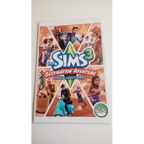 Sims 3 Destination Aventure - Pc - Notice Uniquement