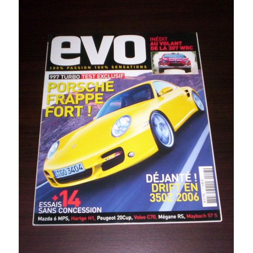 Evo 7 - Porsche Frappe Fort ! - Nissan 350z - Peugeot 307 Wrc - Volvo C70 - Hartge H1