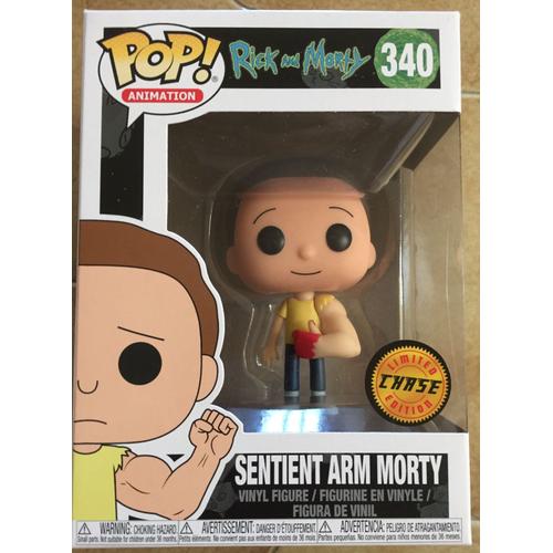 Funko Pop Limited Edition Chase - Rick And Morty - Sentient Arm Morty - 340