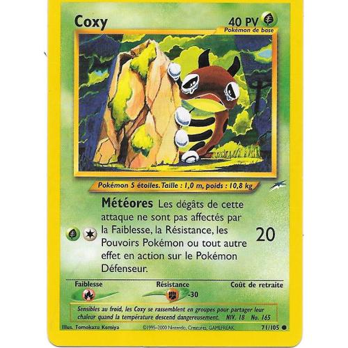 Carte Pokemon - Coxy 71/105 40 Pv - Set Neo Destiny (Fr)