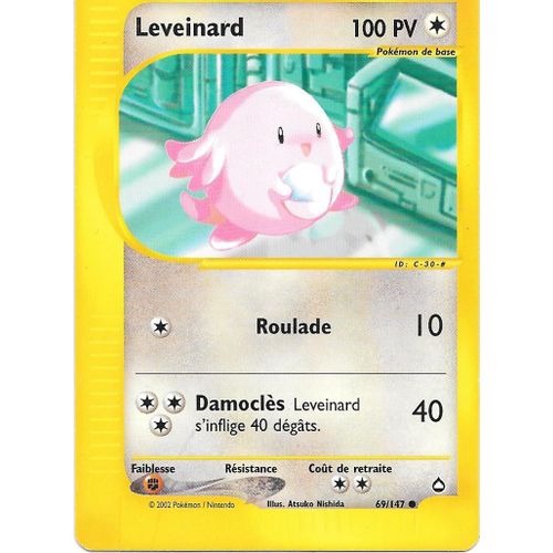 Carte Pokemon - Leveinard 69/147 100 Pv (Fr)