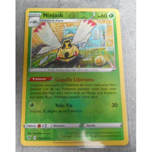 Ninjask Reverse 14/185 - Eb4 - Voltage Eclatant - Vf