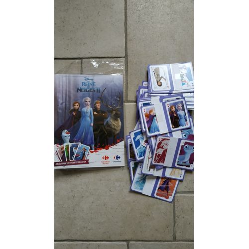 La Reine Des Neiges 2 Carte Collector Et Classeur Carrefour