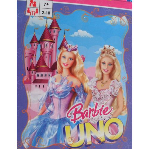 Jeu De Carte Uno Édition Barbie