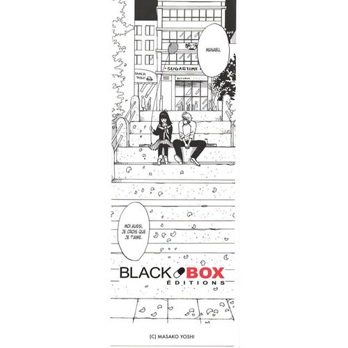 Marque Page Histoires Courtes (Masako Yoshi) - Editions Black Box (2013)