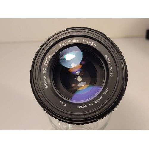 Sigma 70-210mm 1:4-5.6 UC Zoom - 70mm 210 mm f/4-5,6 - Monture Nikon AF