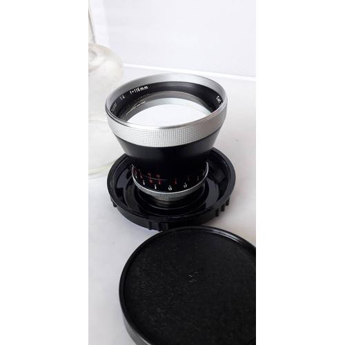 OBJECTIF CARL ZEISS PRO-TESSAR 115 mm F4 contaflex