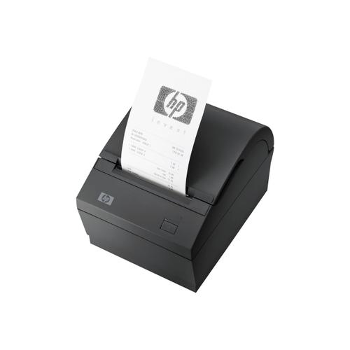 HP Single Station Thermal Receipt Printer - Imprimante de reçus - deux couleurs (monochrome) - thermique direct - rouleau (0,8 cm) - 203 dpi - jusqu'à 74 lignes/sec - PoweredUSB