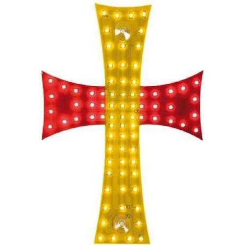 Croix Lumineuse Espagne 24v 81 Leds