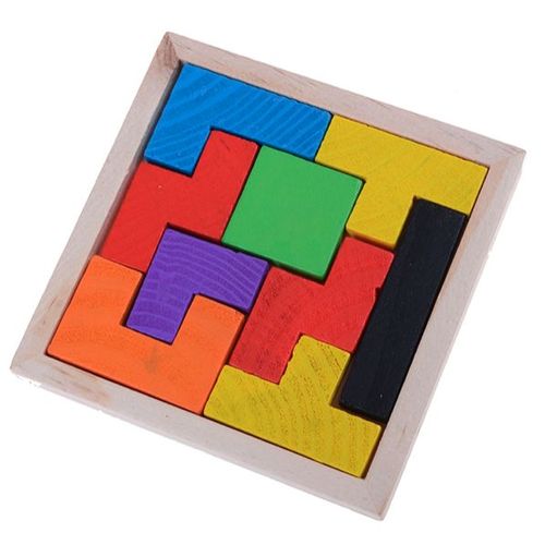 Puzzle Pentominos 9 Pièces En Bois