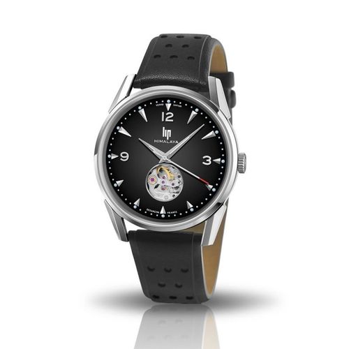 Montre Mixte Lip "Himalaya" 40 Mm Cadran Noir - 671588 Automatique