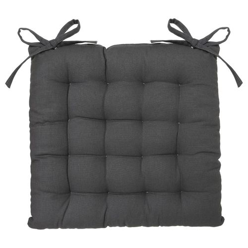 Lot 2x Galette De Chaise - Gris Foncé