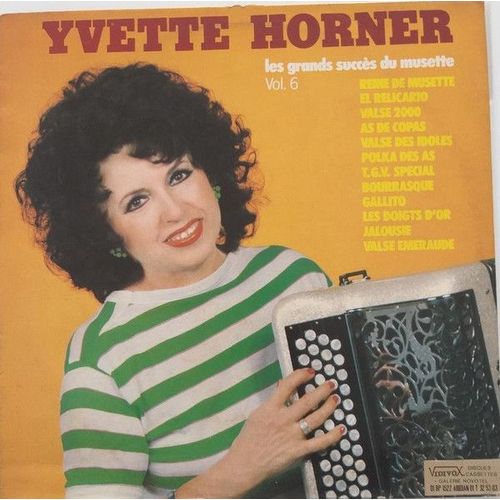 Yvette Horner - Vinyle - Les Grands Succès Du Musette - Volume 6