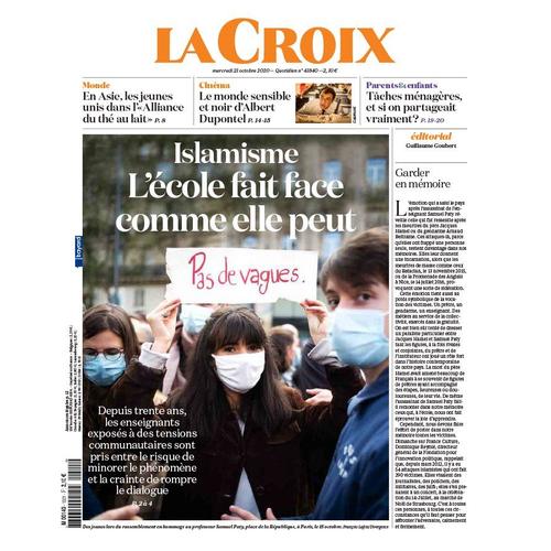 Journal La Croix N° 41840 Du 21 Octobre 2020