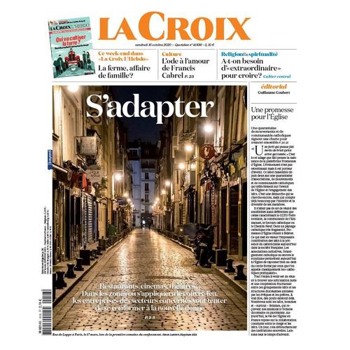 Journal La Croix N° 41836 Du 16 Octobre 2020
