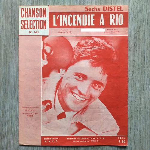 L'incendie À Rio - Sacha Distel