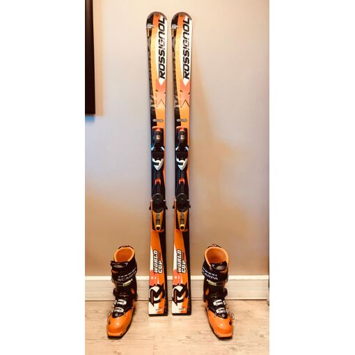 Ski Rossignol 9WORLD CUP OVERSIZE TI + fixations - 170 cm
