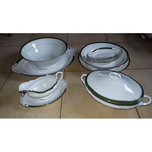 Véritable Porcelaine De Limoges/Divers Pièces /Voir Photo