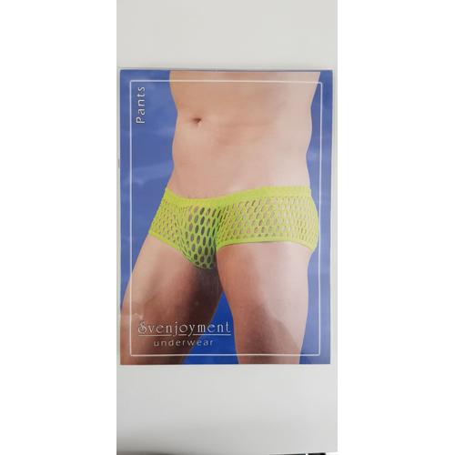 Boxer Perforé Jaune Fluo Svenjoyment