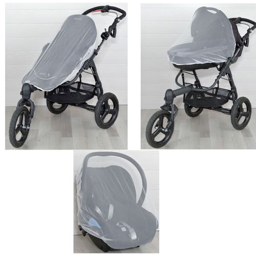 Moustiquaire Universelle Pour Poussette Et Cosy - Trois Kilos Sept