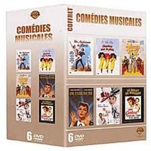 Coffret 6 Comedies Musicales - Americain A Paris / Chantons Sous La Pluie / Magicien D'oz / Une Etoile Est Nee / My Fair Lady / Chant Du Missouri