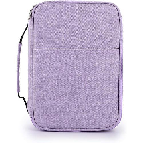 Violet 1 300 Trous Trousse De Crayon De Couleur Sac À Crayons/Stylos/Feutres Grande Capacité Avec Double Zip Pour Dessinateur Professionnel Ou Amateur (Violet)