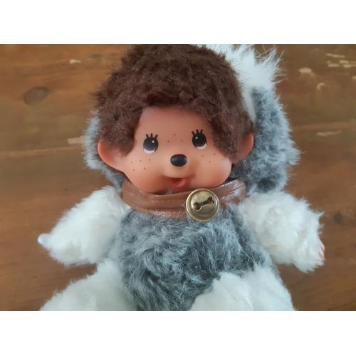 Une Peluche De Kiki , Déguisé En Loup, Avec Collier Grelot