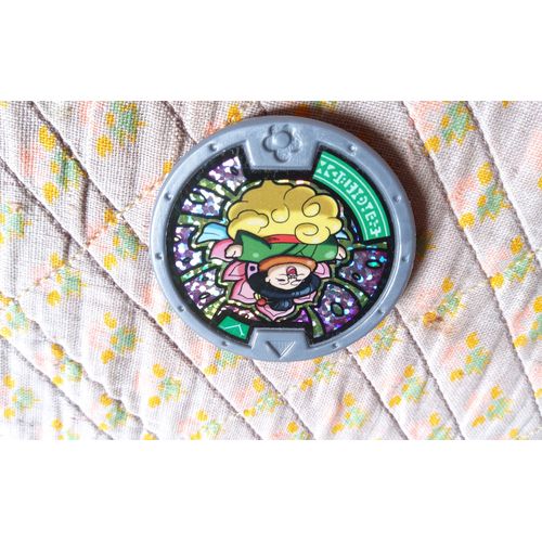 Medaillon Brillant Yokai Watch Series 2 : Tata Aura Yo-Kai Rare