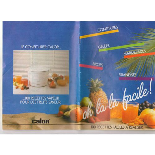 Livret De 100 Recettes Pour Confiturier Calor